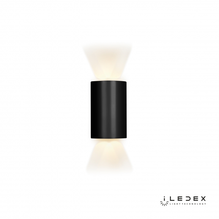 Настенный светильник iLedex Double ZD8161-12W BK