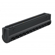 Поворотный магнитный трековый светильник iLEDEX TECHNICAL VISION 4825-041-L209-12W-36DG-4000K-BK