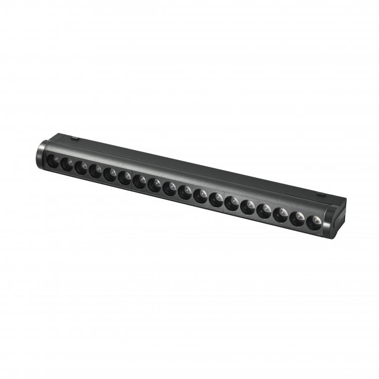 Поворотный магнитный трековый светильник iLEDEX TECHNICAL VISION 4825-041-L305-18W-36DG-3000K-BK