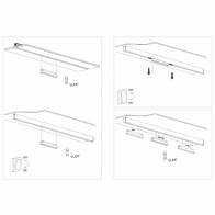 Магнитный трековый светильник iLEDEX TECHNICAL VISION SMART 4822-001-L600-24W-110DG-WH