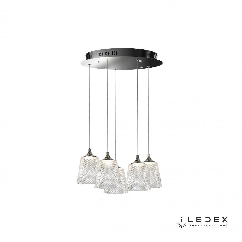Подвесной светильник iLedex Flora WD8007-5 CR WD8007-5 CR