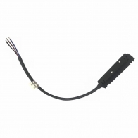 Ввод питания для магнитного шинопровода iLEDEX TECHNICAL VISION POWER INN 4822-L390-BK