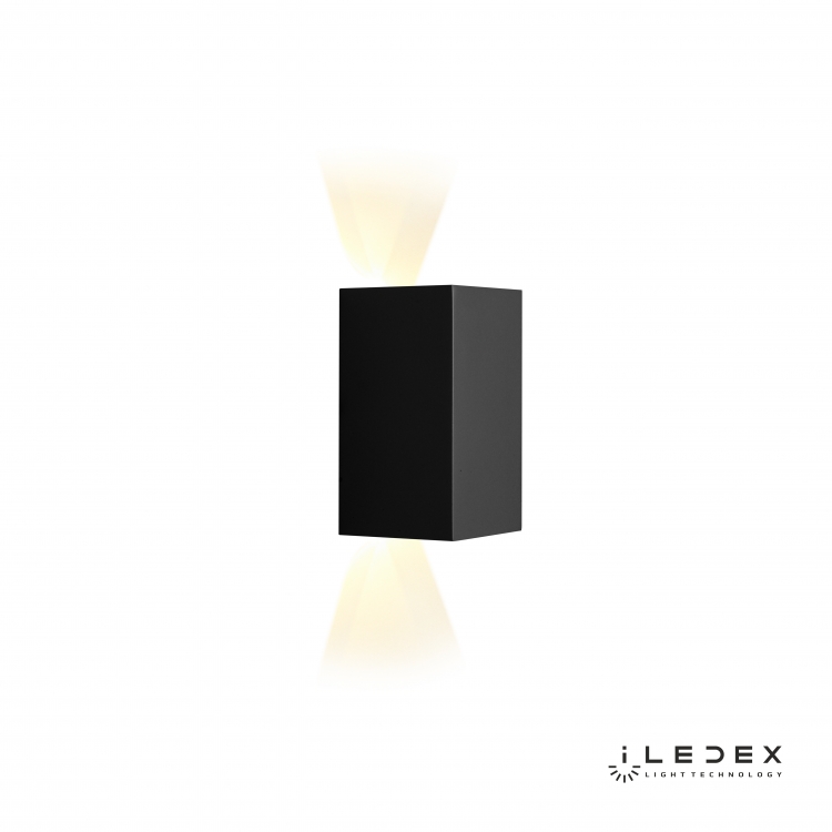 Настенный светильник iLedex Double ZD8160-12W BK