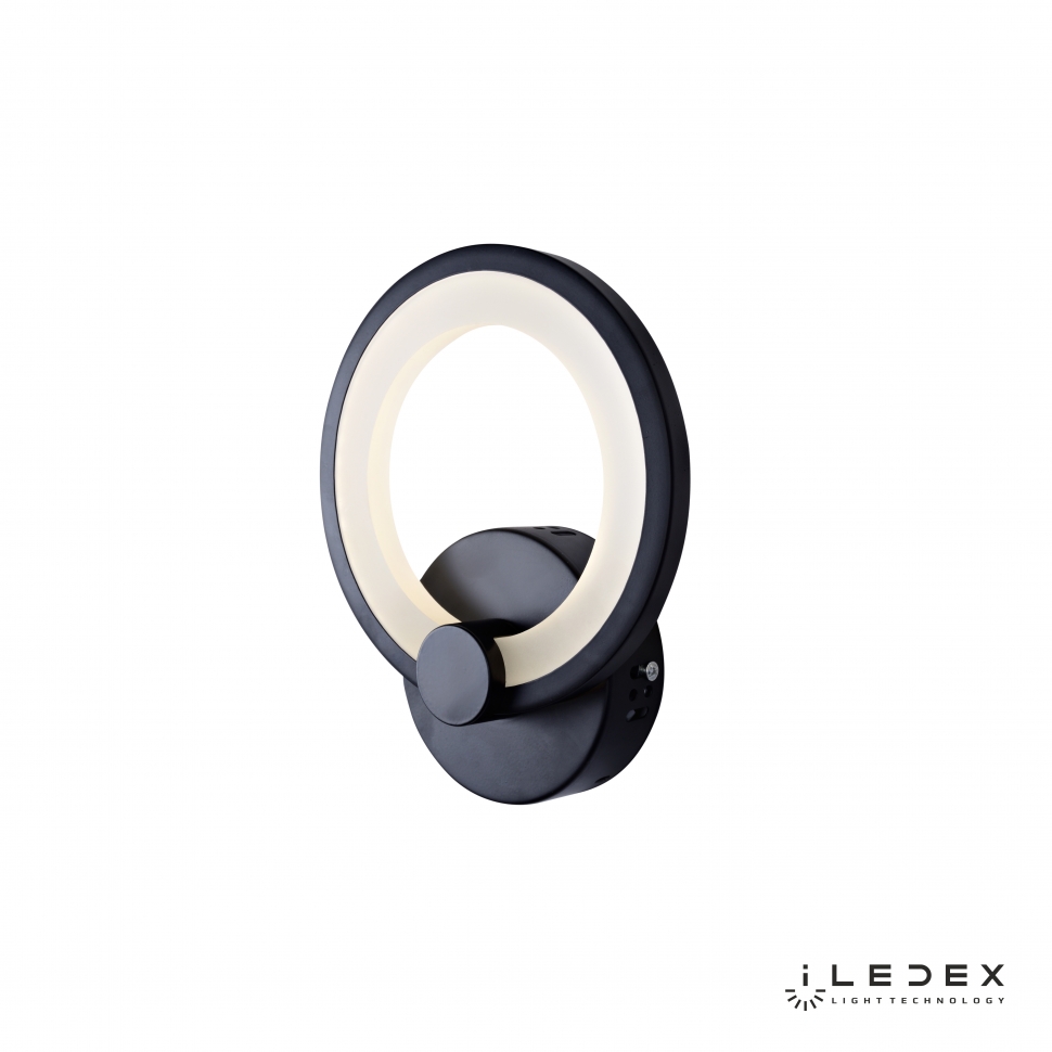 Настенный светильник iLedex Ring A001/1 BK A001/1 BK