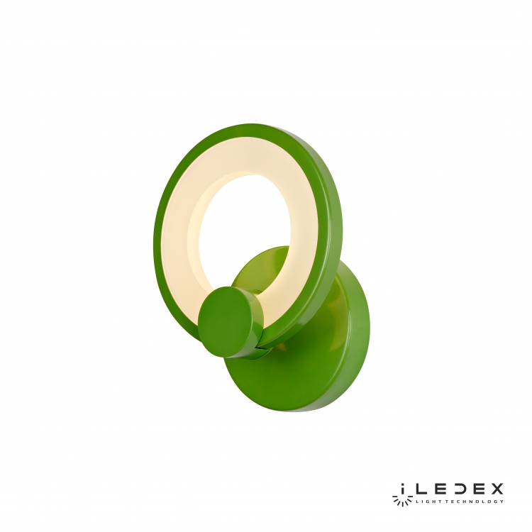 Настенный светильник iLedex Ring A001/1 Green