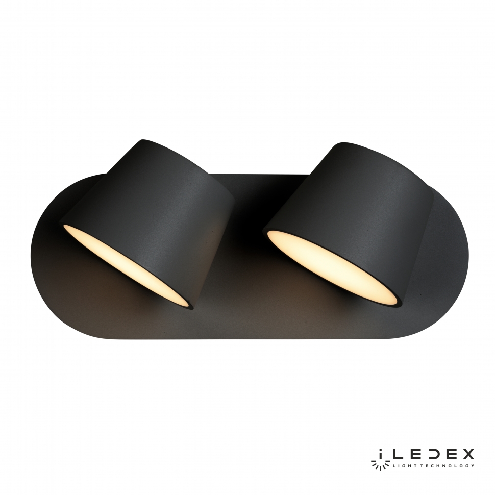 Настенный светильник iLedex Flexin W1118-2AS BK W1118-2AS BK