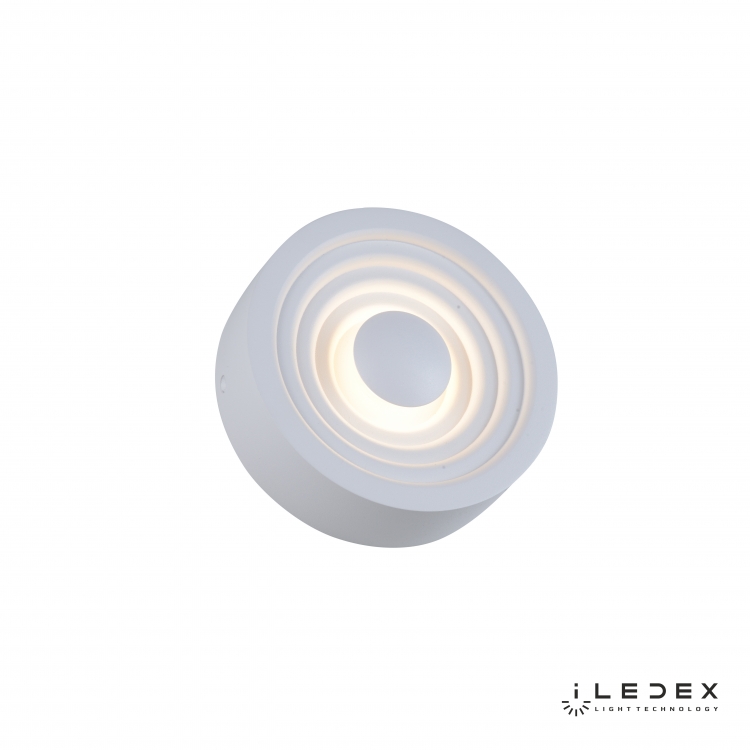 Накладной светильник iLedex Eclipse SMD-926306 6W 3000K WH