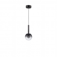 Светильник подвесной iLedex Aura 8615P-1S BK-SM
