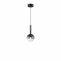 Светильник подвесной iLedex Aura 8615P-1S BK-SM