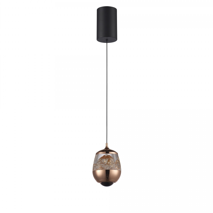 Светильник подвесной iLedex Rocks 8278P-1 ROSE GOLD