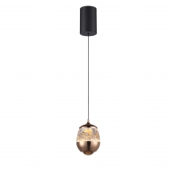Светильник подвесной iLedex Rocks 8278P-1 ROSE GOLD