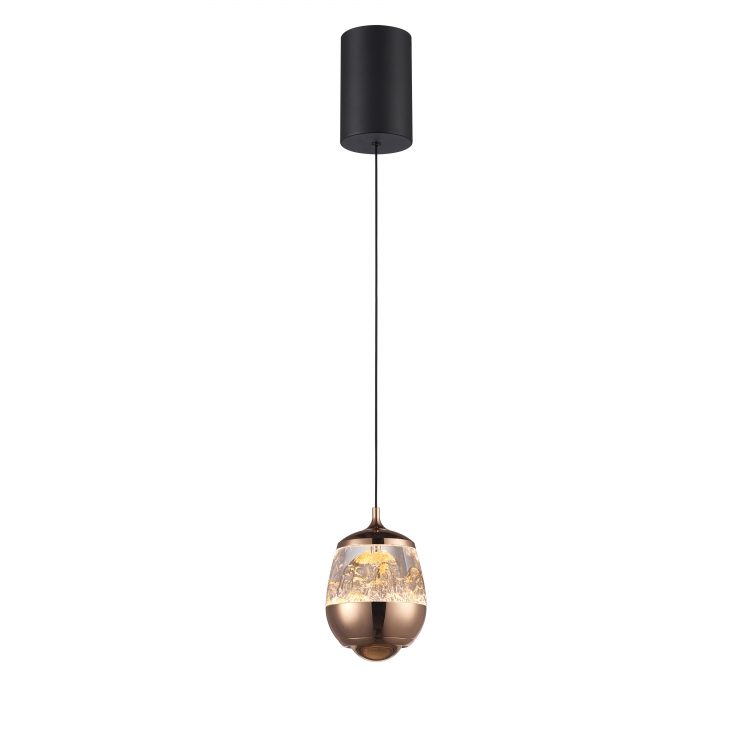 Светильник подвесной iLedex Rocks 8278P-1 ROSE GOLD