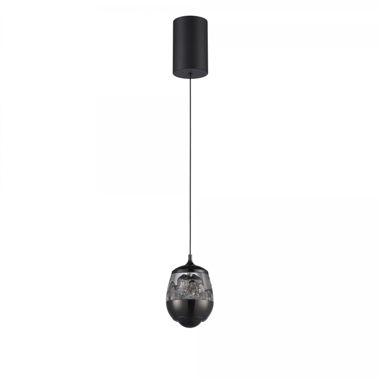 Светильник подвесной iLedex Rocks 8278P-1 PEARL BLACK