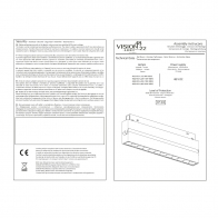 Поворотный магнитный трековый светильник iLEDEX TECHNICAL VISION 4822-003-L462-24W-38DG-4000K-BK