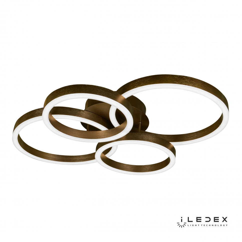 Потолочная люстра iLedex Ring New 6815-300/400-X-T Coffee 6815-300/400-X-T Coffee