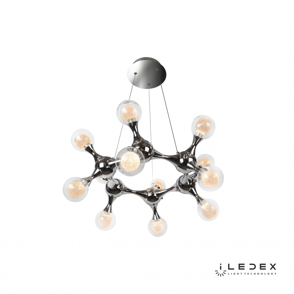 Подвесной светильник iLedex Blossom C4465-12R CR C4465-12R CR