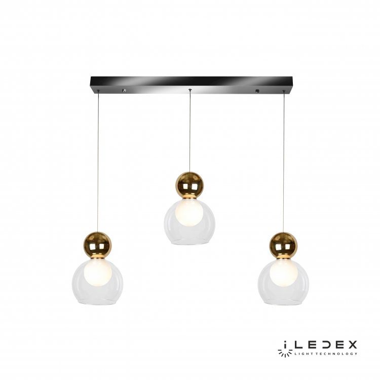 Подвесной светильник iLedex Blossom C4476-3L GL