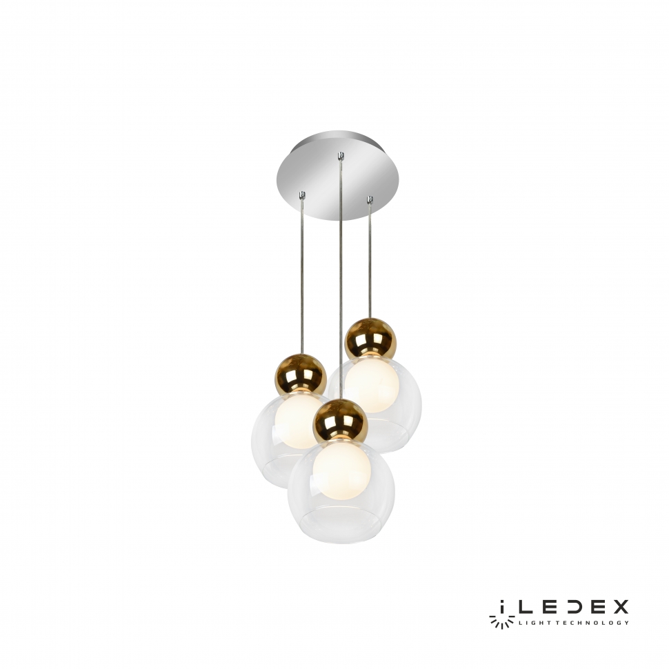 Подвесной светильник iLedex Blossom C4476-3R GL C4476-3R GL
