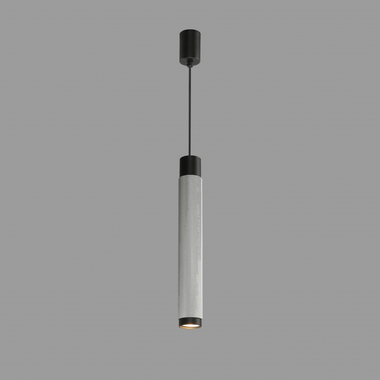 Светильник подвесной iLedex Delta 2366-1 BK+SL