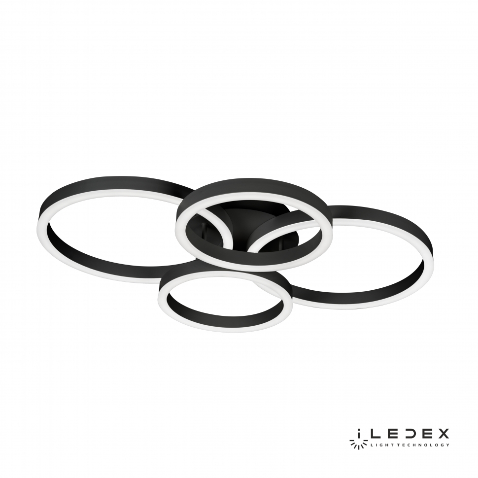 Потолочная люстра iLedex Ring New 6815-300/400-X-T BK 6815-300/400-X-T BK